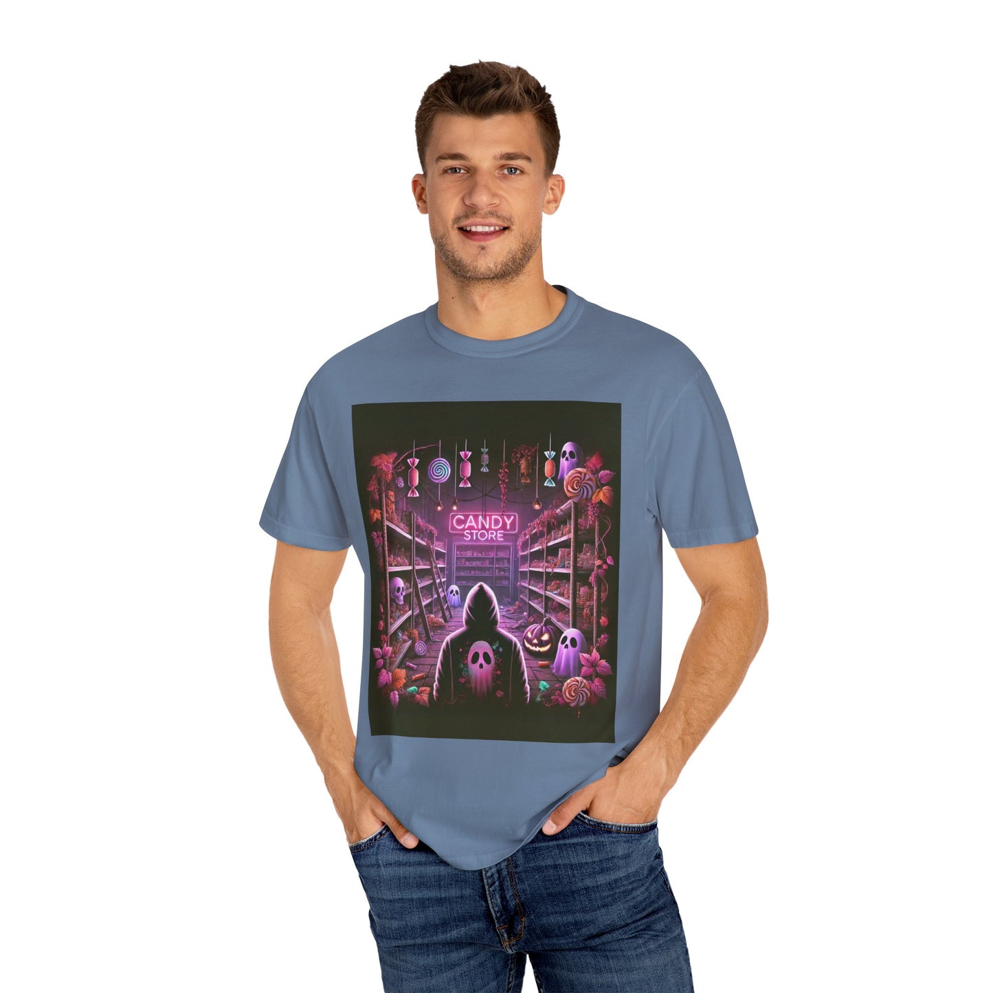 Haunted Candy Store Ghost T-Shirt
