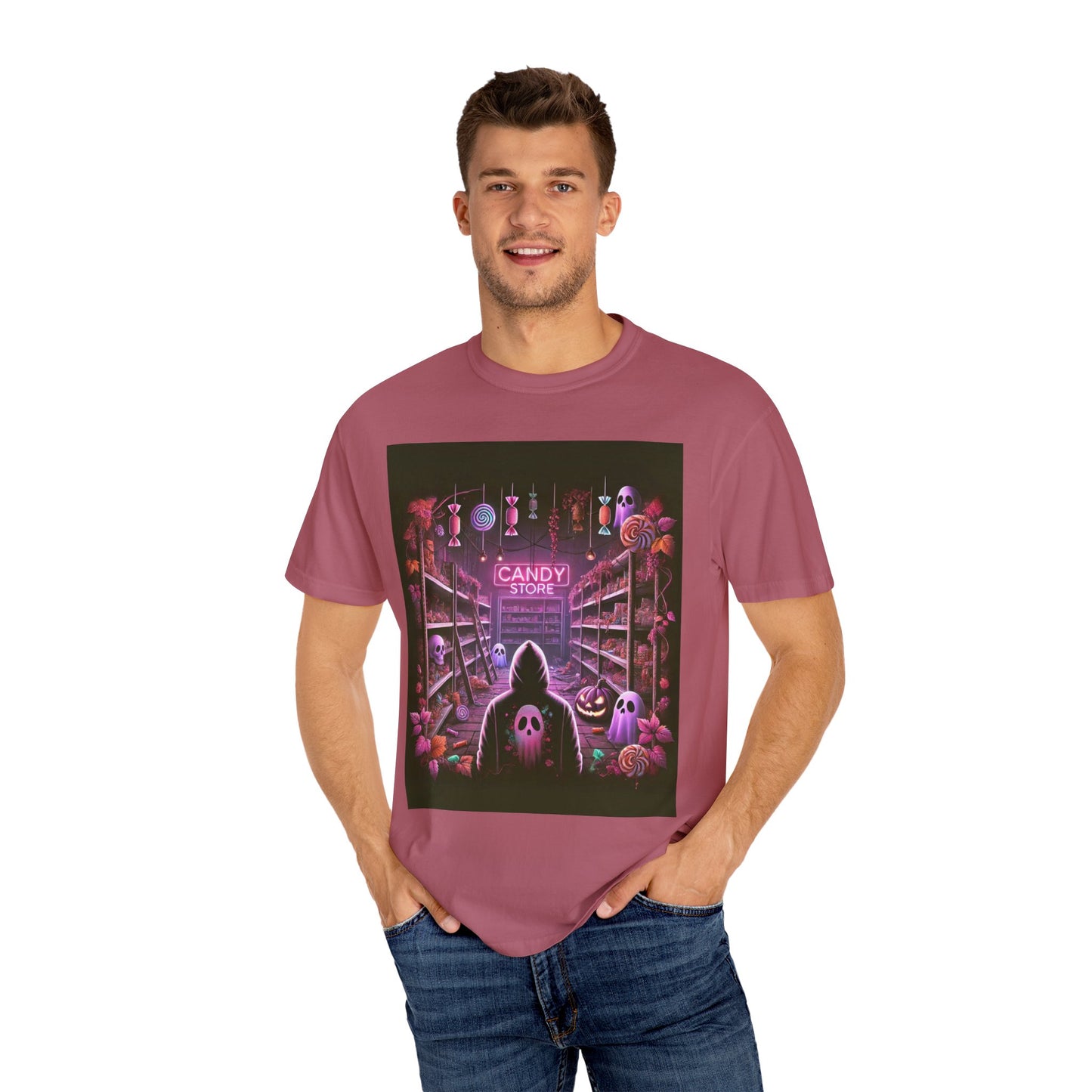 Haunted Candy Store Ghost T-Shirt