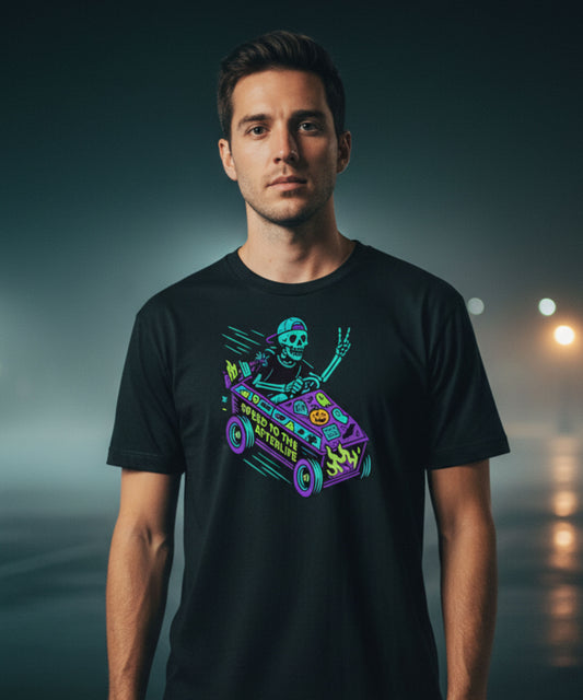 Retro Spook: Speed to the Afterlife T-Shirt