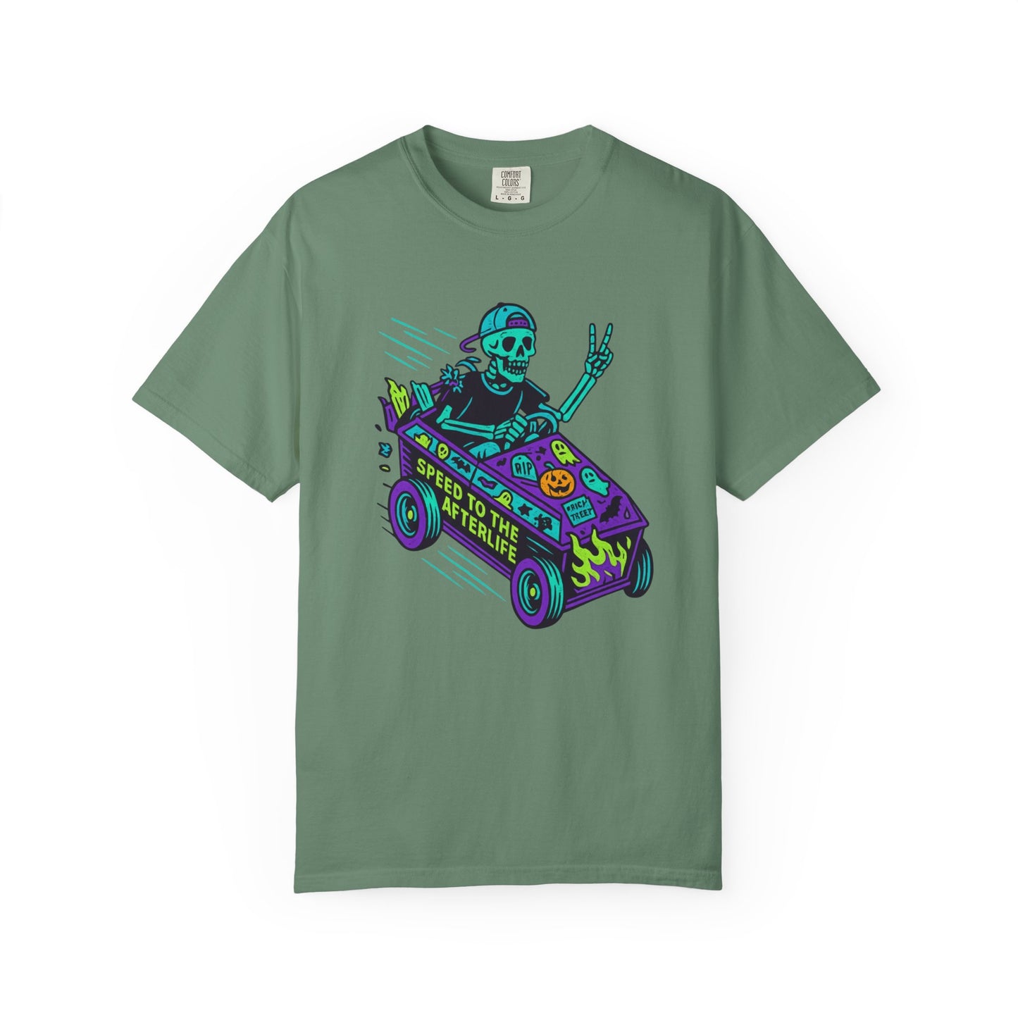 Retro Spook: Speed to the Afterlife T-Shirt