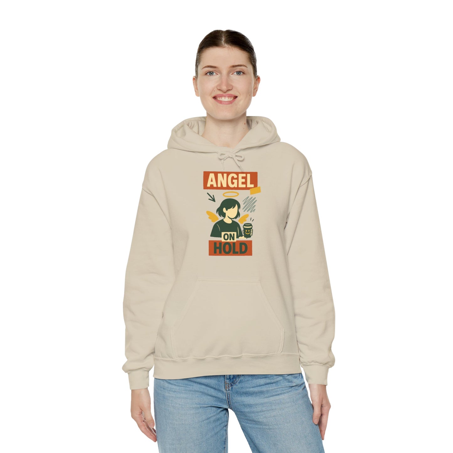 Kawaii Style Hoodie - Angel on Hold
