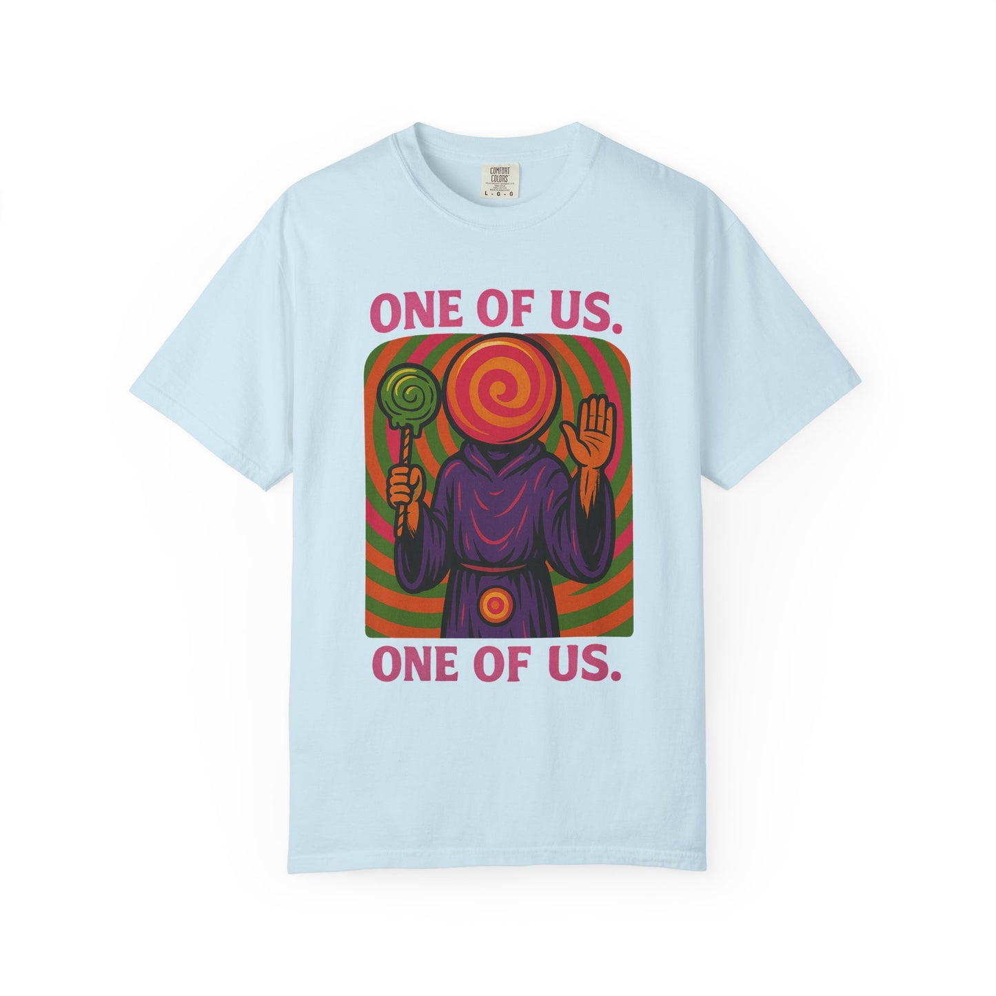 ONE OF US Psychedelic Lollipop Cult T-Shirt