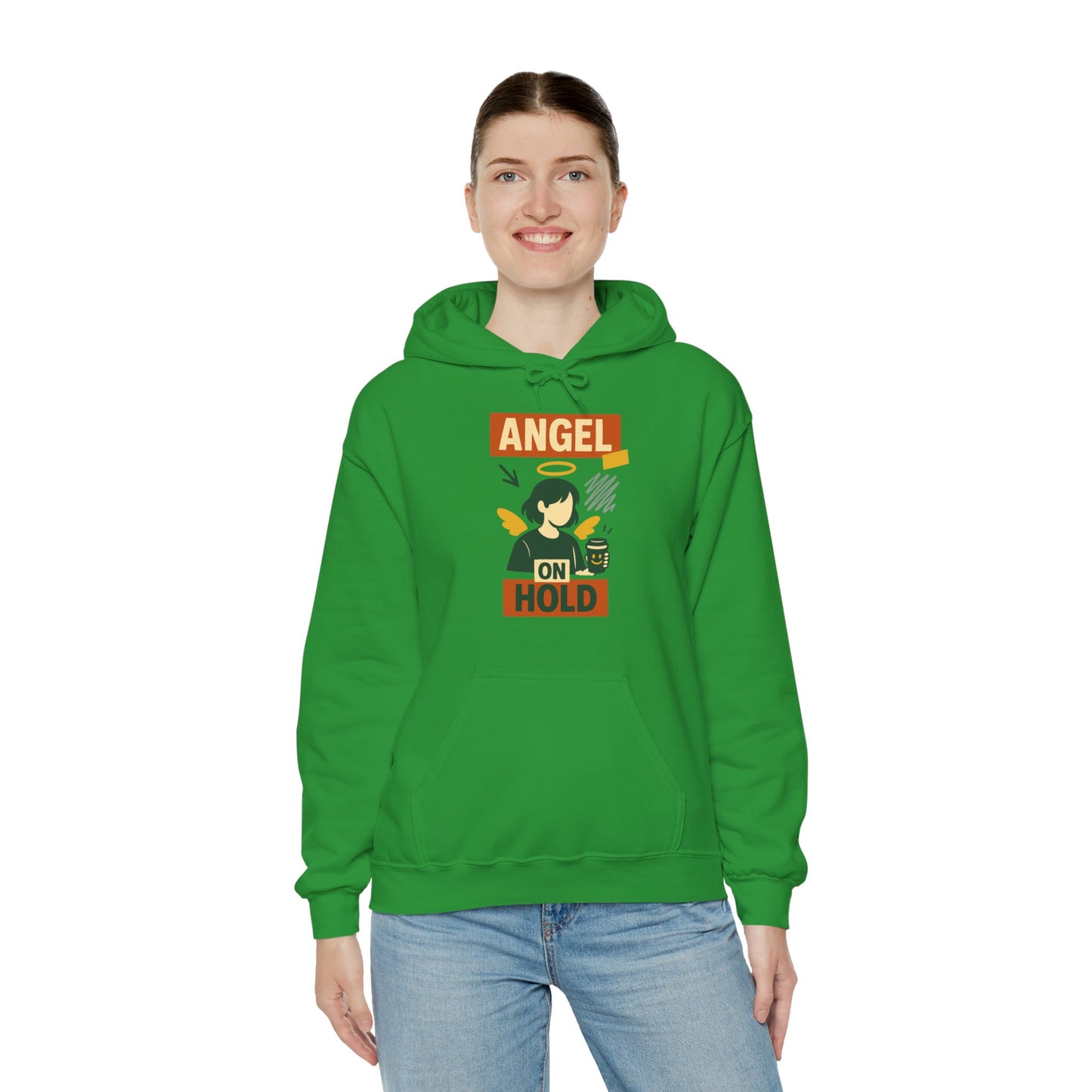 Kawaii Style Hoodie - Angel on Hold