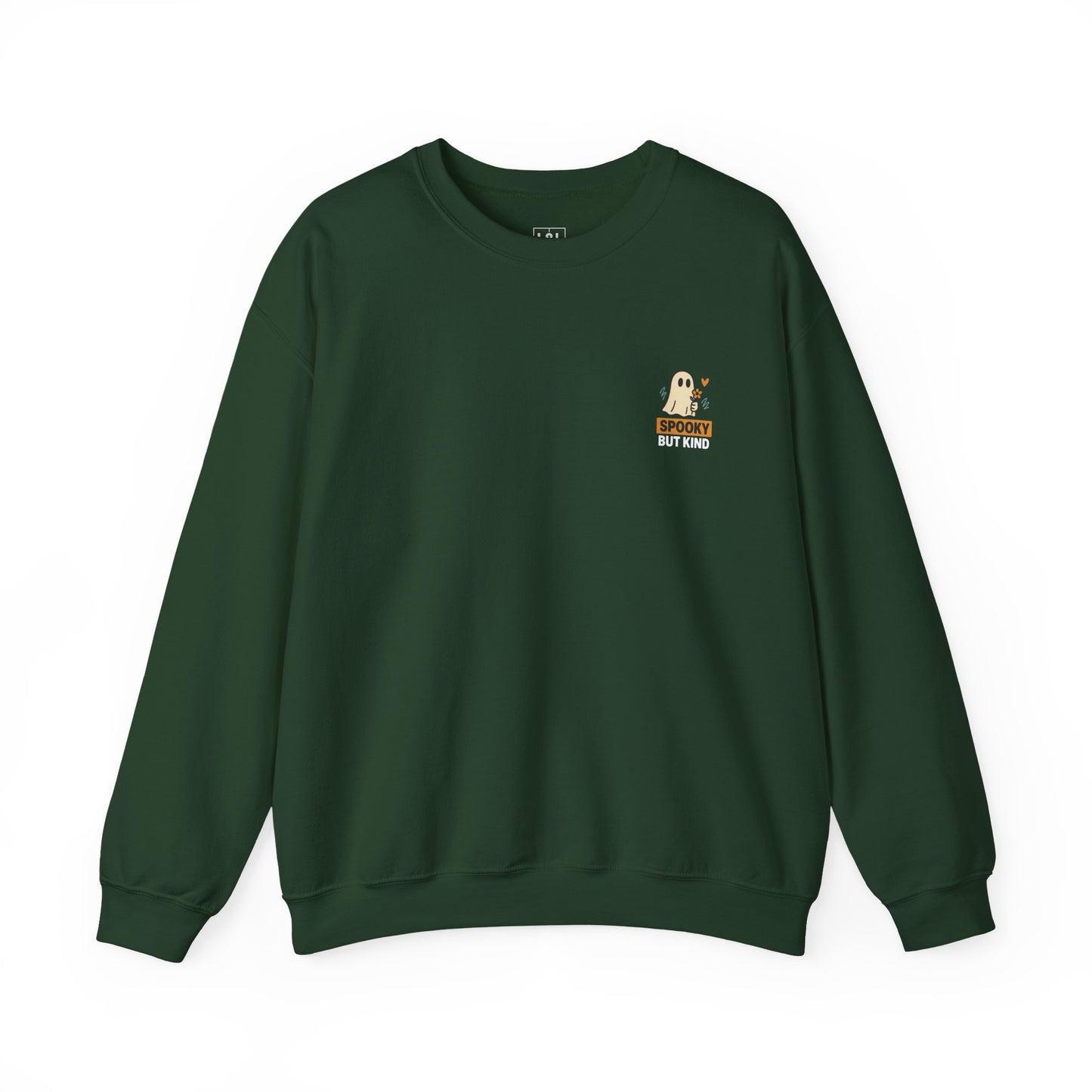 Spooky But Kind Crewneck Retro Sweatshirt