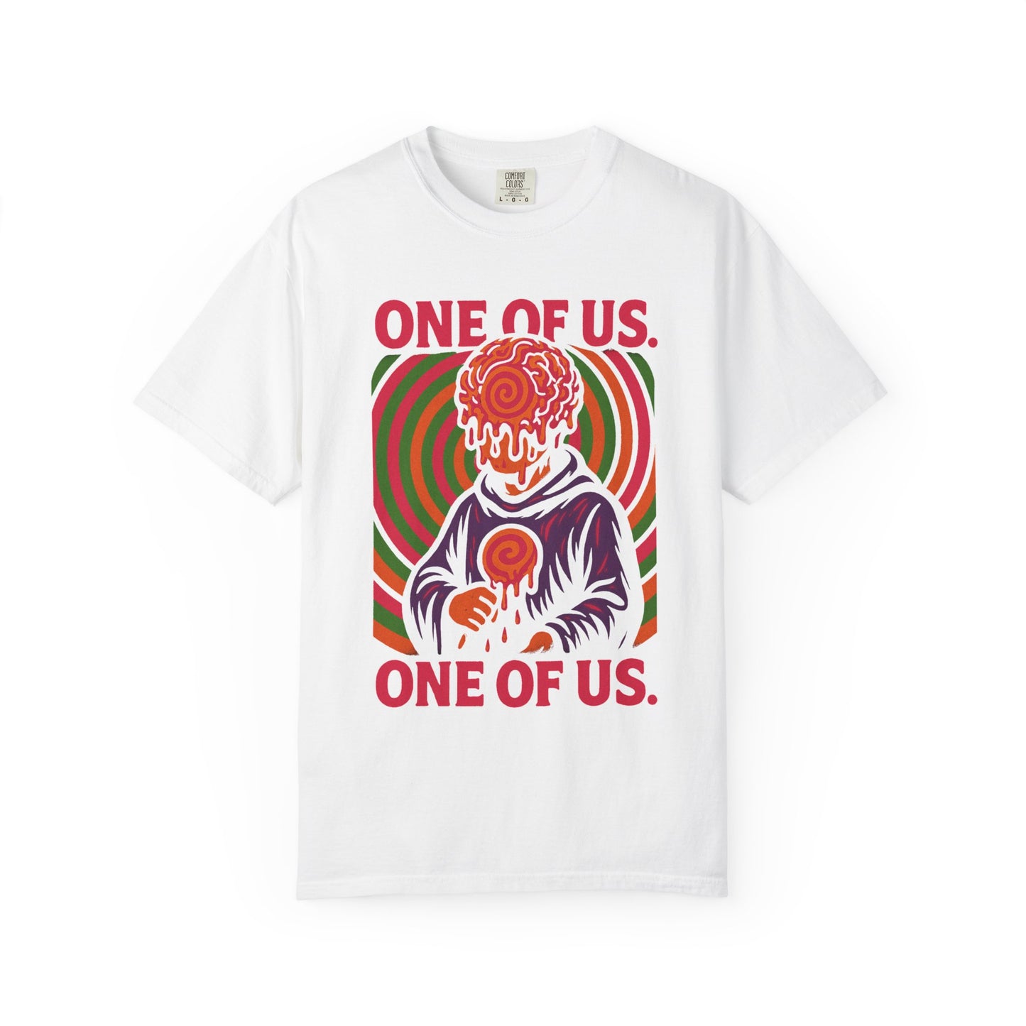 ONE OF US Psychedelic Lollipop Cult T-Shirt