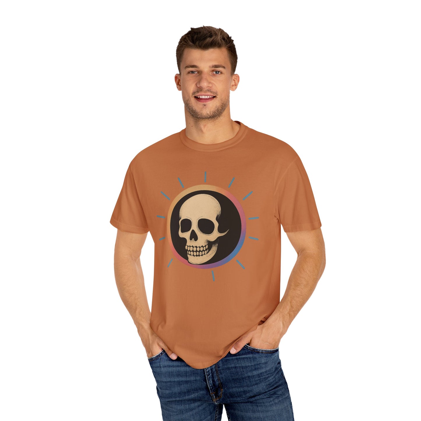 Retro Halloween Skull T-Shirt
