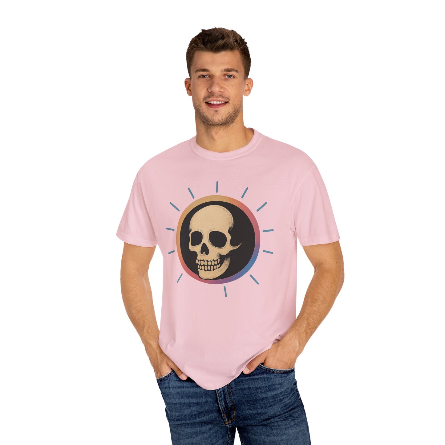 Retro Halloween Skull T-Shirt