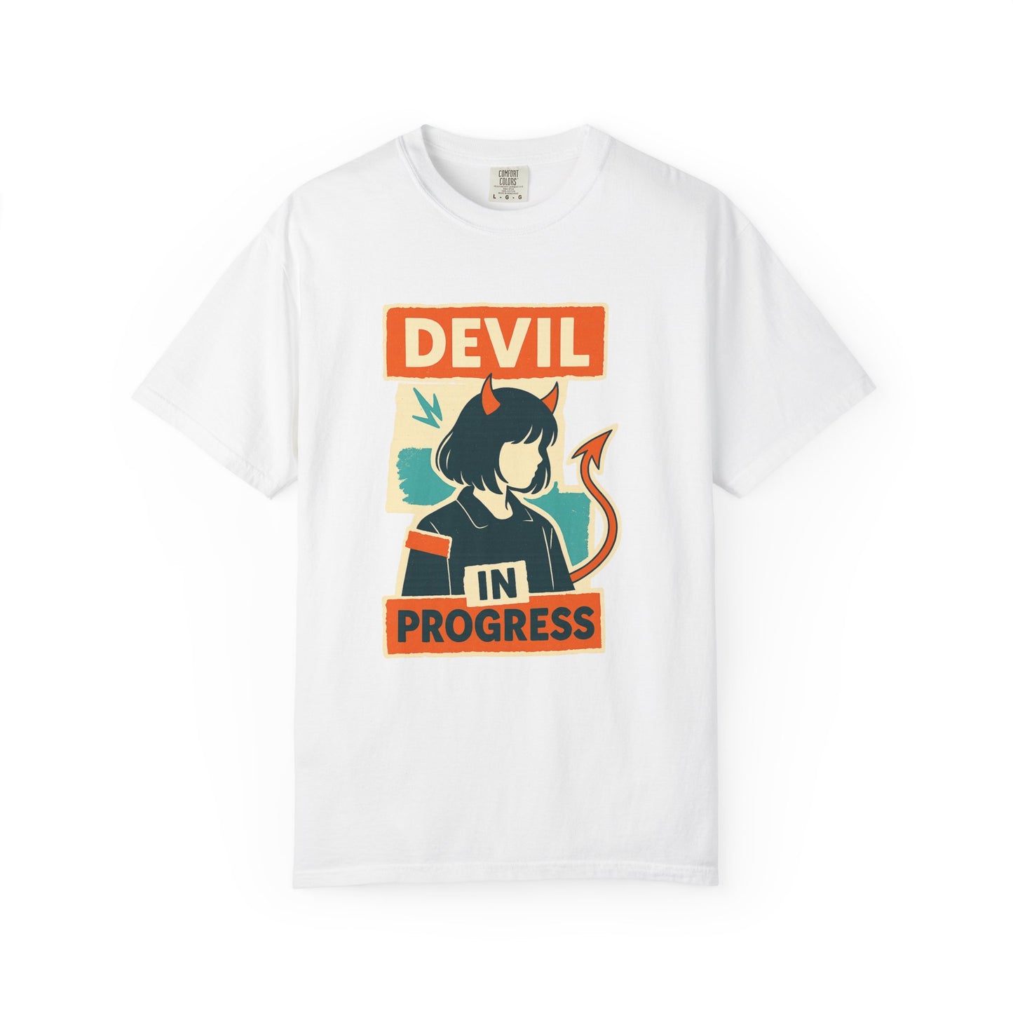 Devil in Progress Kawaii Style T-Shirt
