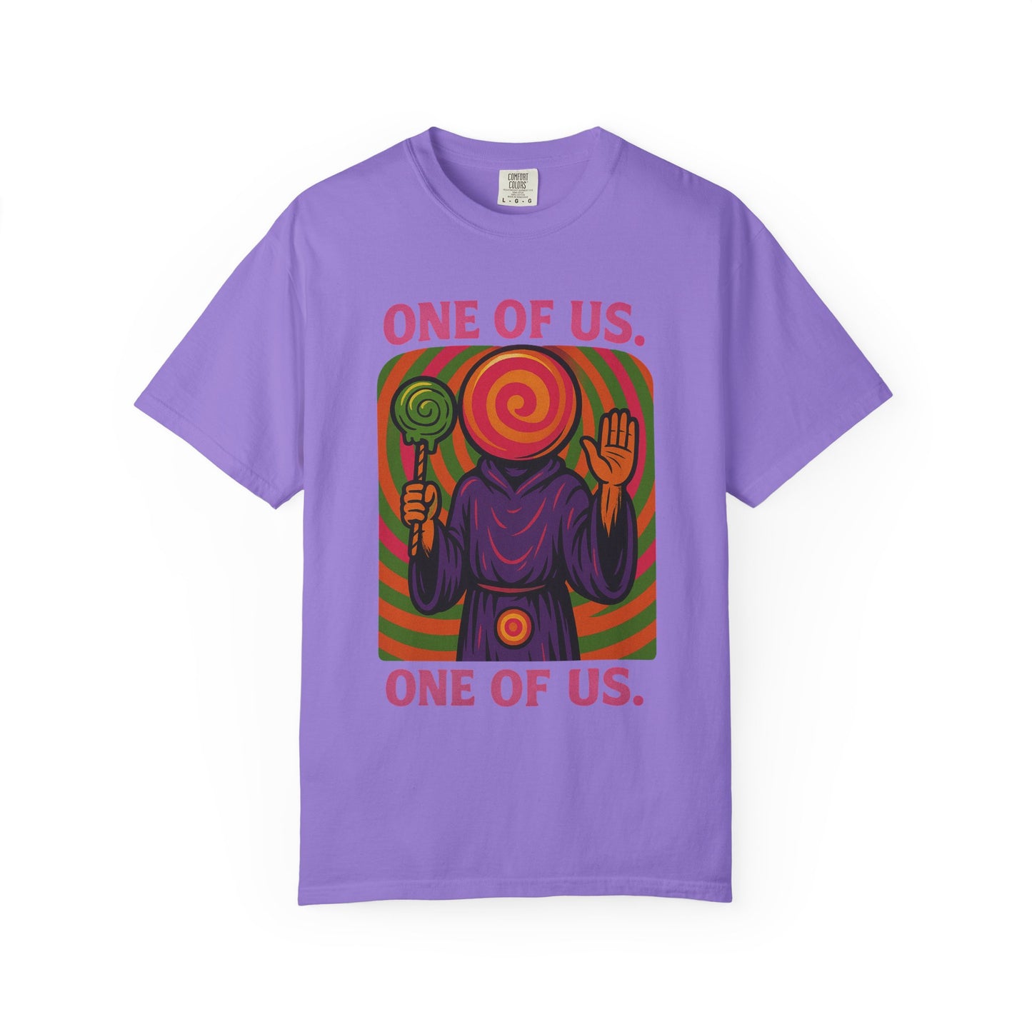 ONE OF US Psychedelic Lollipop Cult T-Shirt