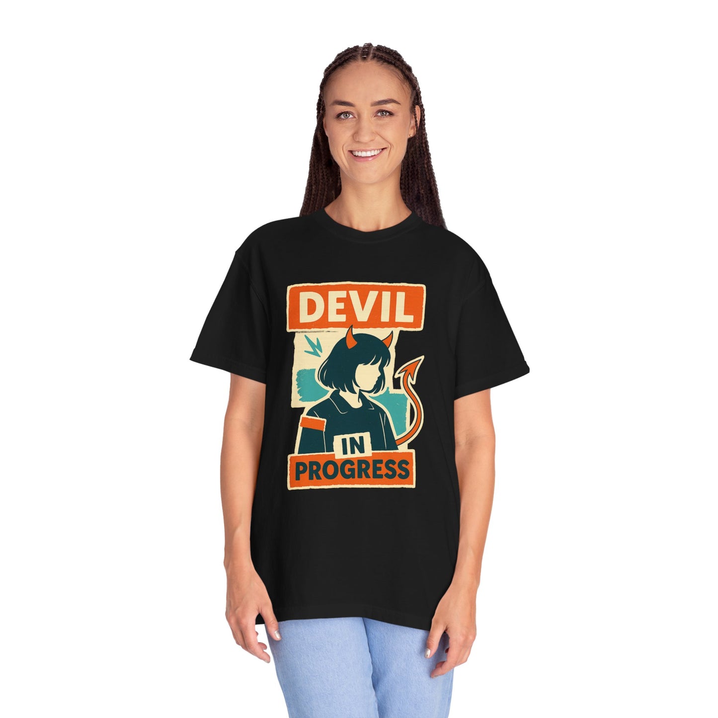 Devil in Progress Kawaii Style T-Shirt