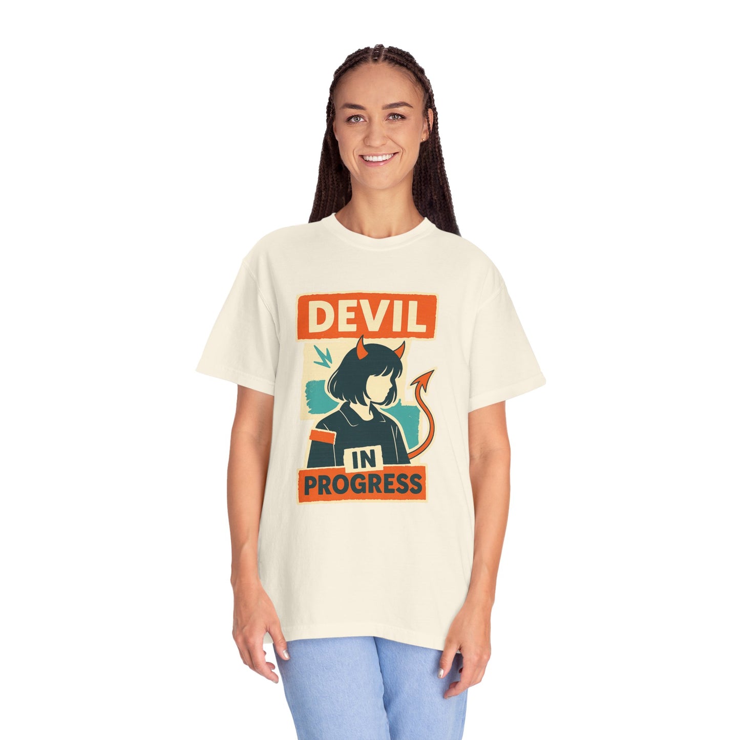 Devil in Progress Kawaii Style T-Shirt