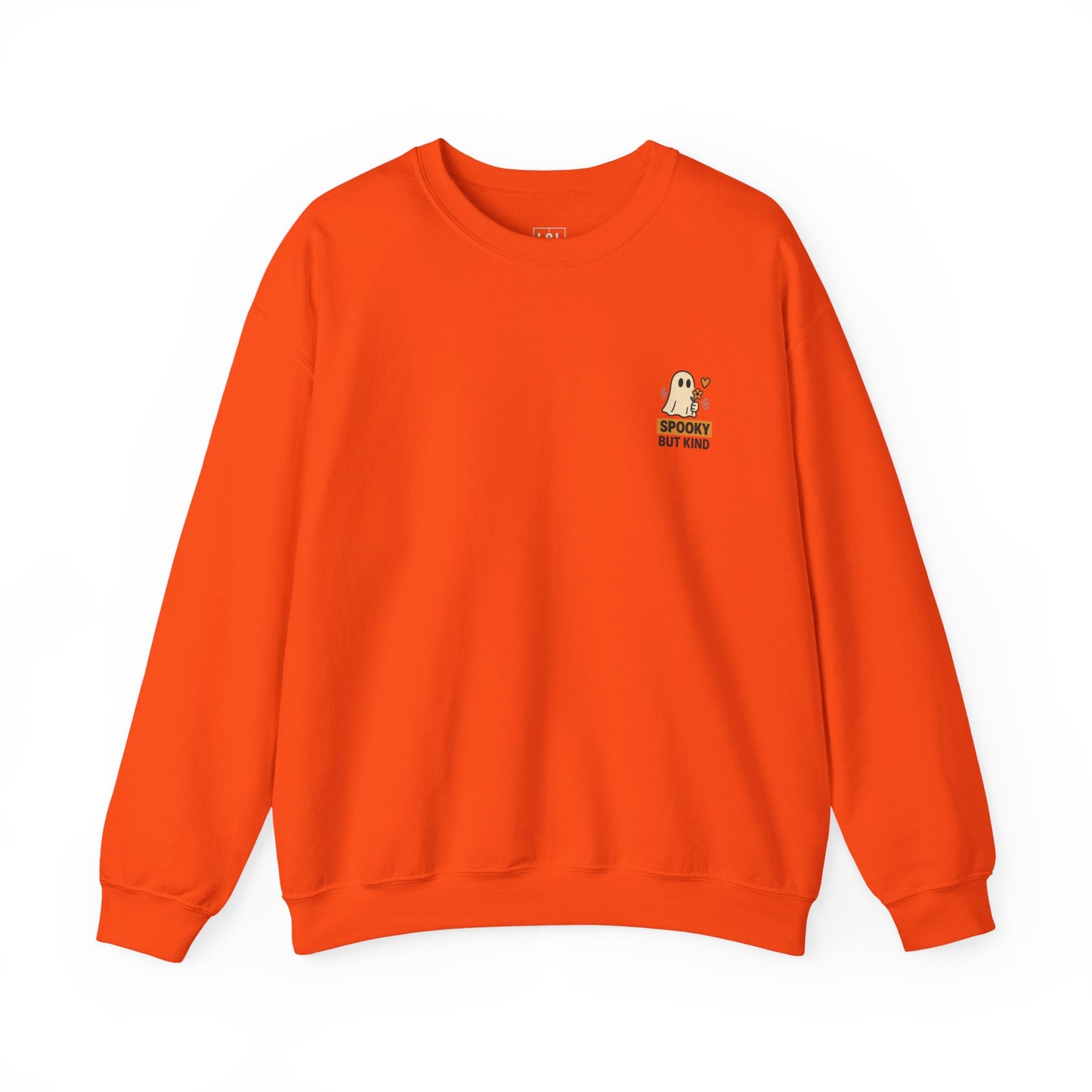 Spooky But Kind Crewneck Retro Sweatshirt