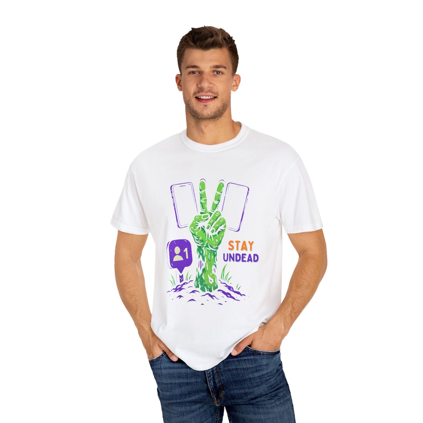 Retro Spook: Zombie Stay Undead T-Shirt