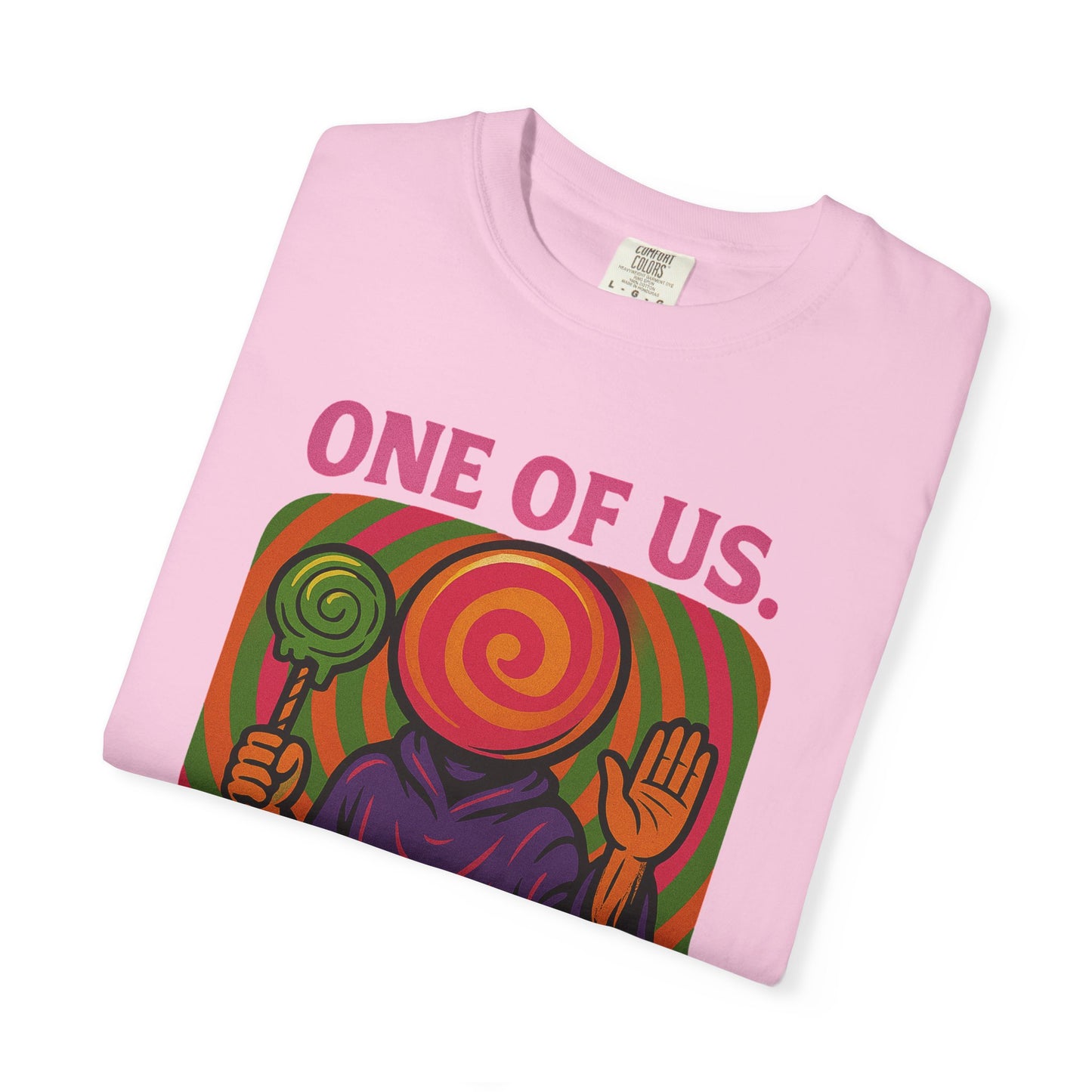 ONE OF US Psychedelic Lollipop Cult T-Shirt