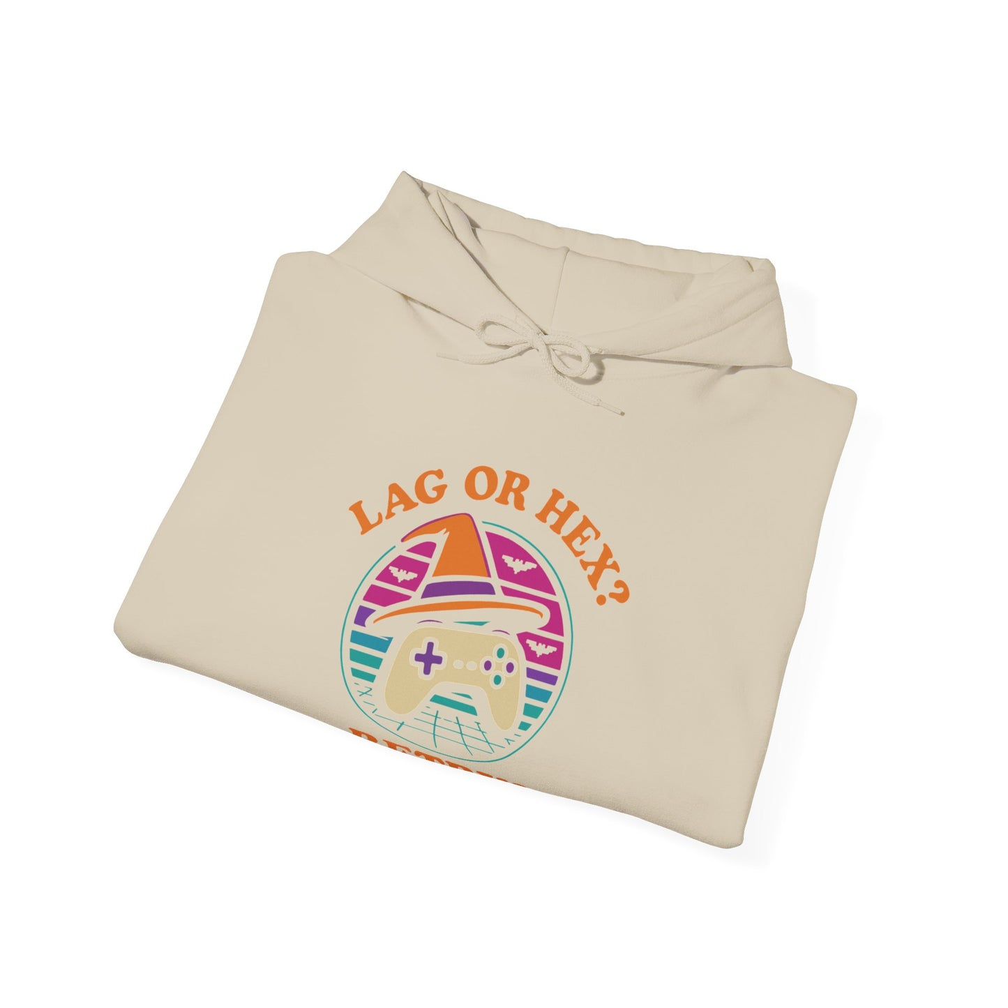 Retro Gamer Lag or Hex? Retry Hoodie