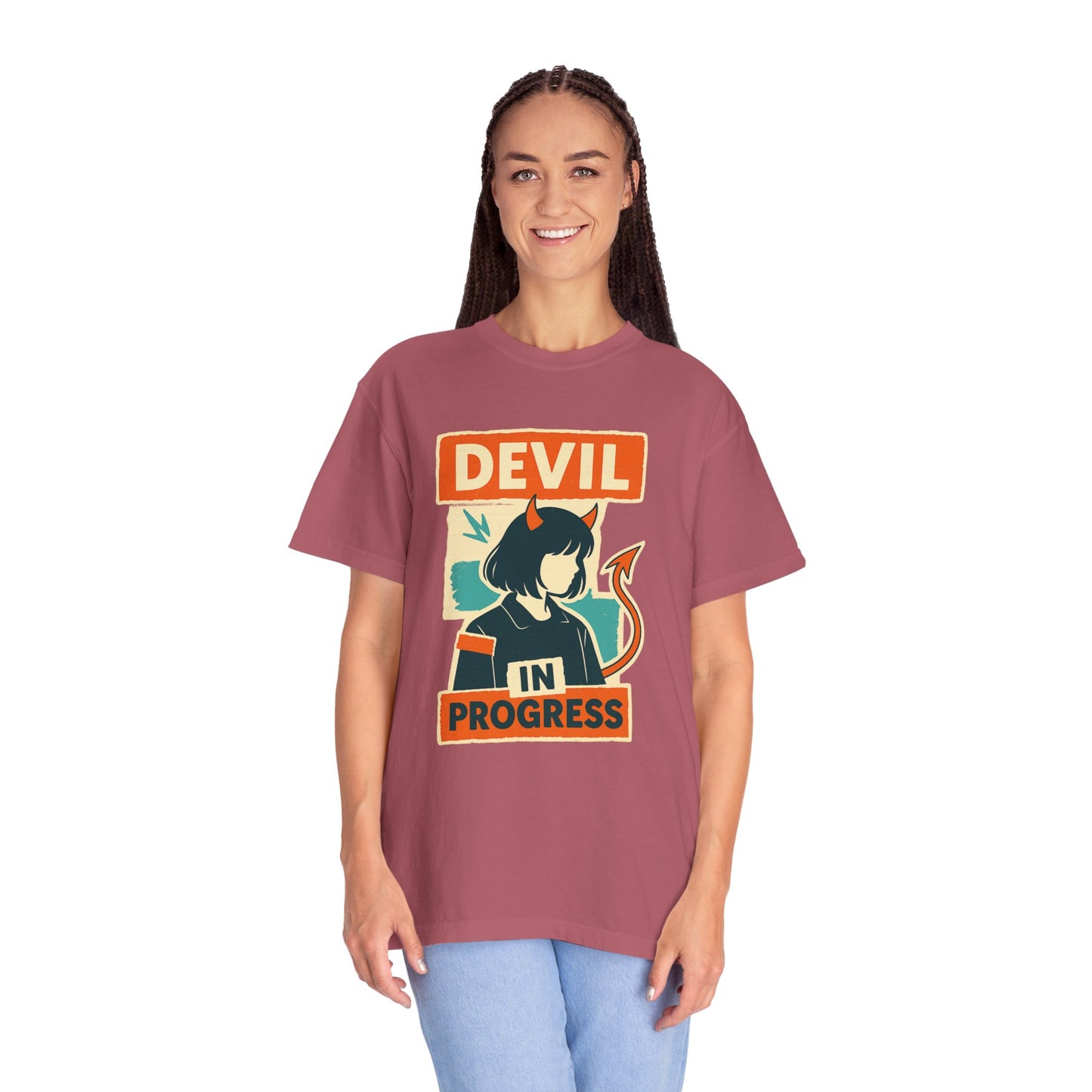 Devil in Progress Kawaii Style T-Shirt