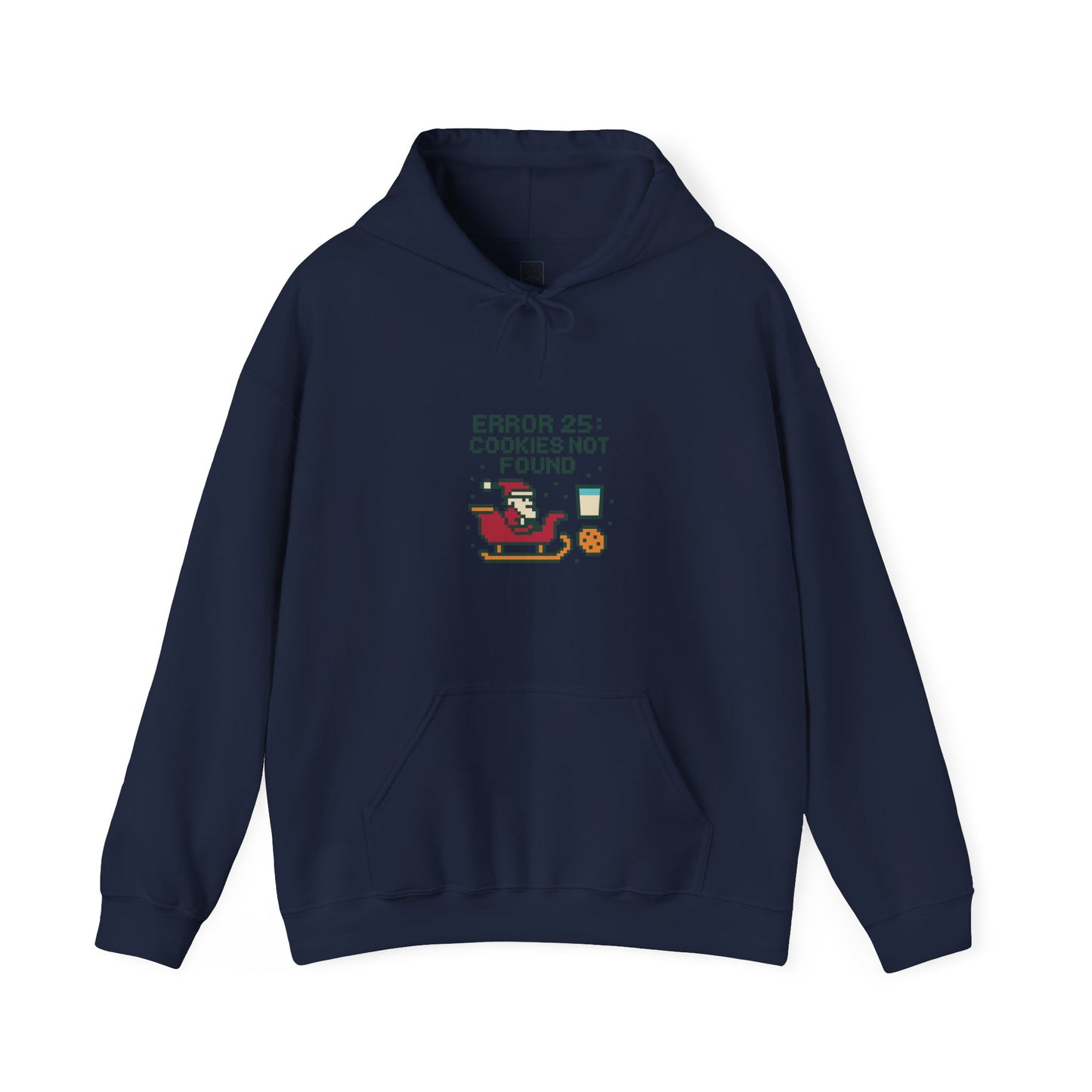 Retro Santa Error 25 Hoodie