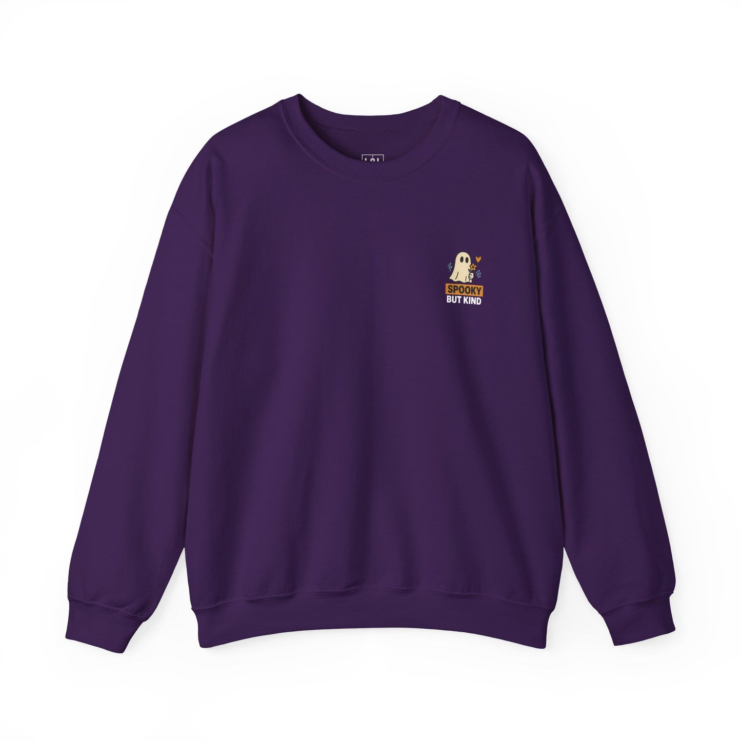 Spooky But Kind Crewneck Retro Sweatshirt