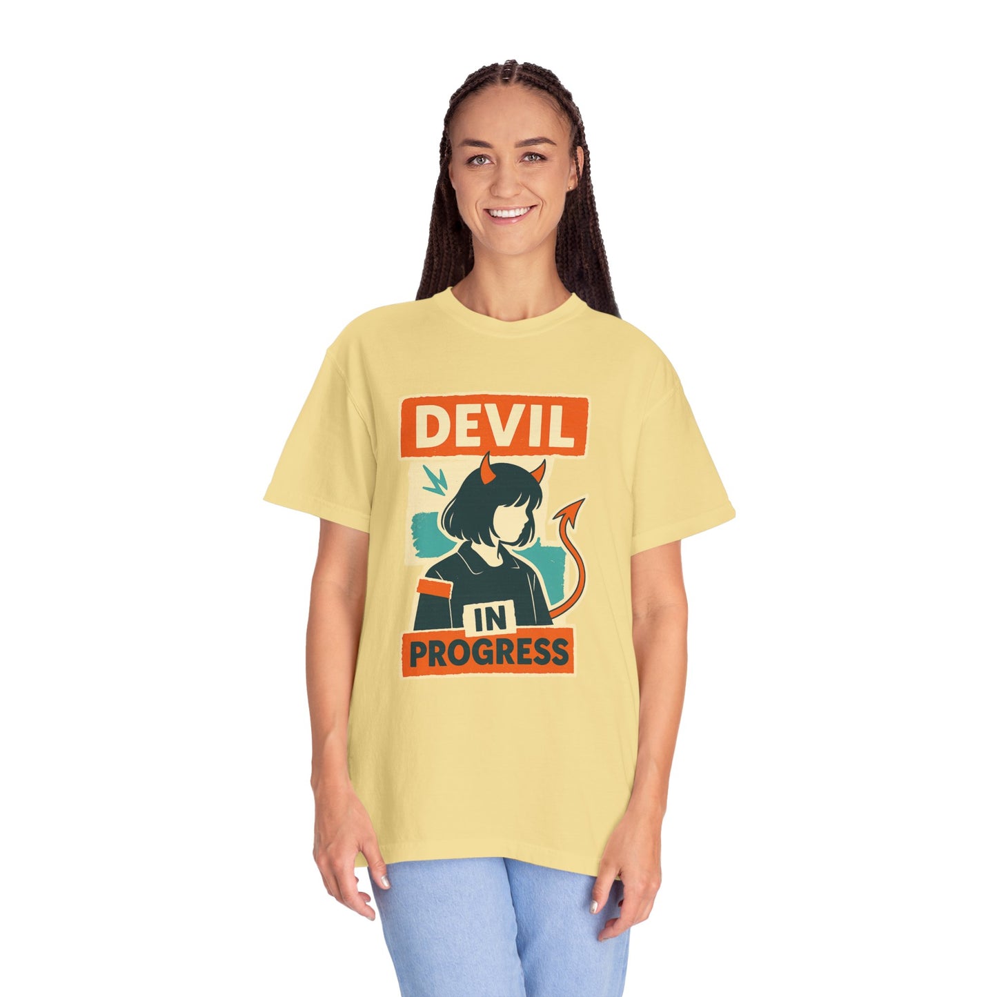 Devil in Progress Kawaii Style T-Shirt