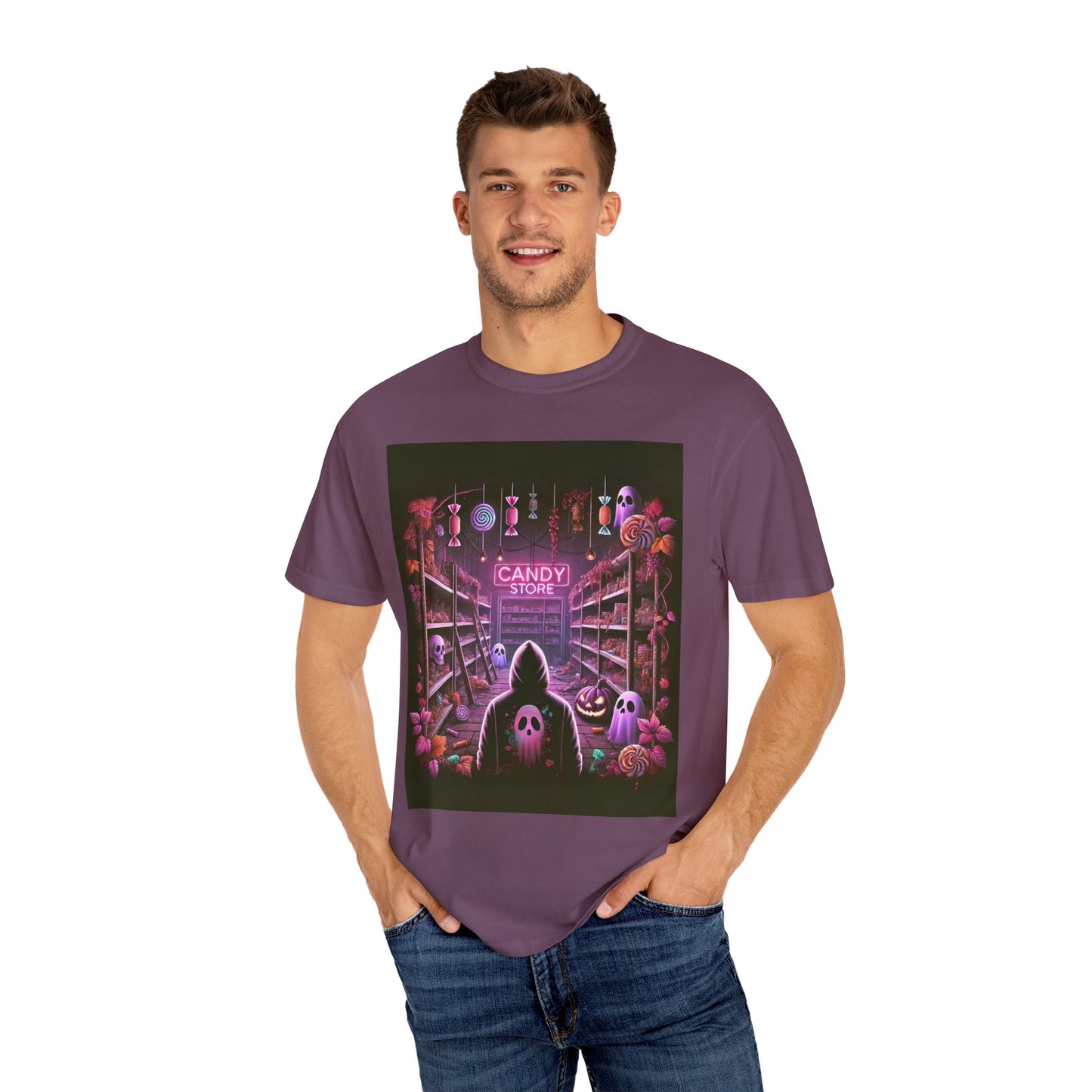 Haunted Candy Store Ghost T-Shirt
