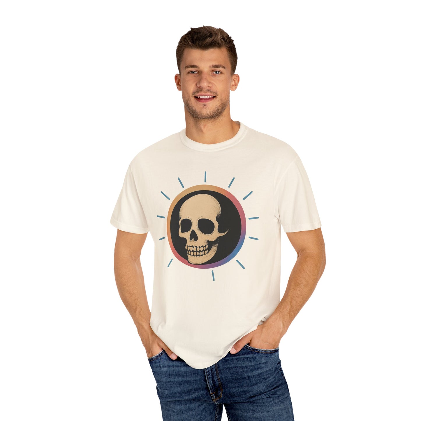 Retro Halloween Skull T-Shirt