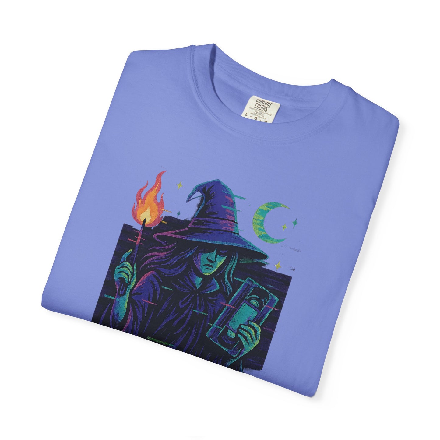 90s Glitch VHS Witch T-Shirt