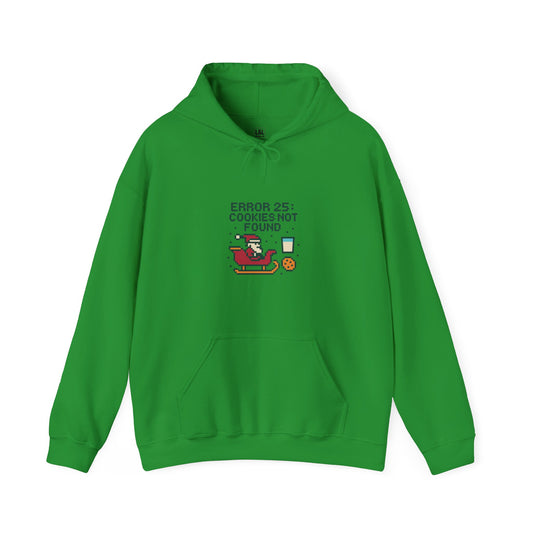 Retro Santa Error 25 Hoodie