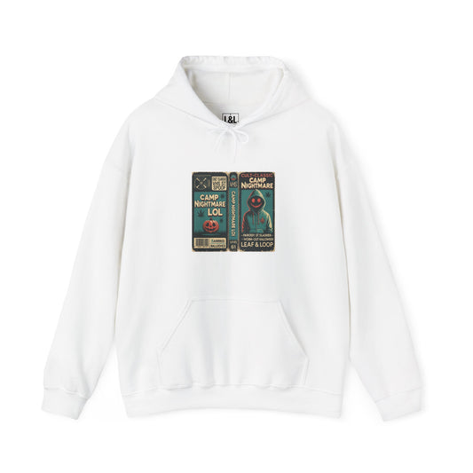 Retro 80s Cult Slasher Camp Nightmare VHS Horror Hoodie