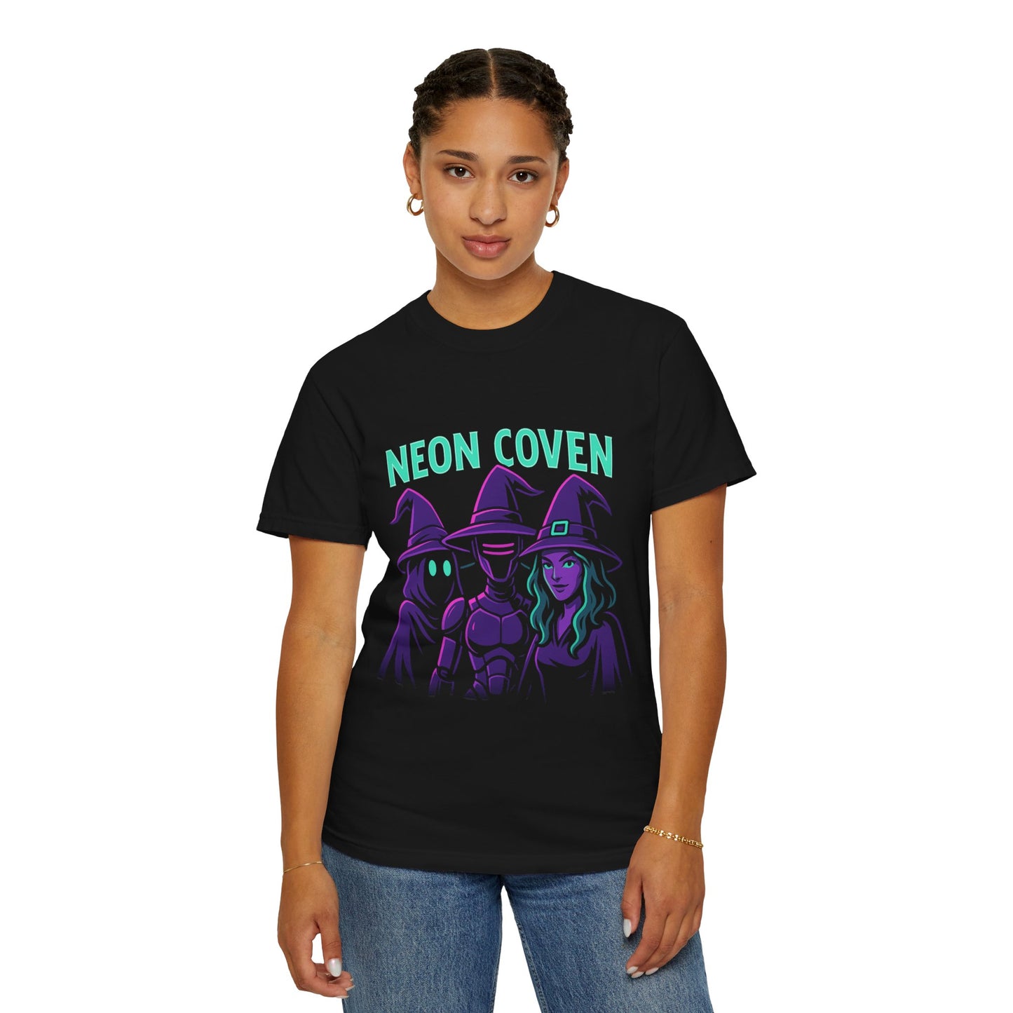 Neon Coven Witch T-Shirt v1