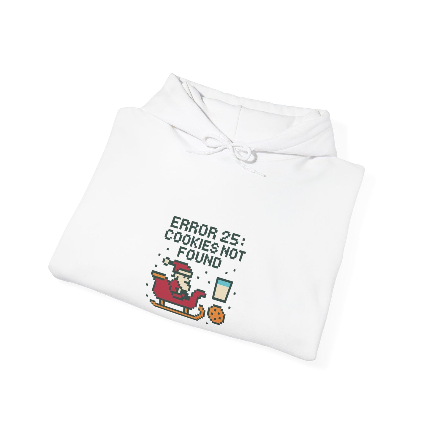 Retro Santa Error 25 Hoodie