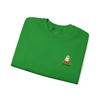 Spooky But Kind Crewneck Retro Sweatshirt