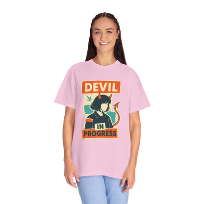 Devil in Progress Kawaii Style T-Shirt
