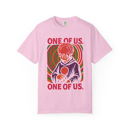 ONE OF US Psychedelic Lollipop Cult T-Shirt