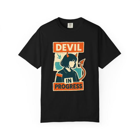 Devil in Progress Kawaii Style T-Shirt