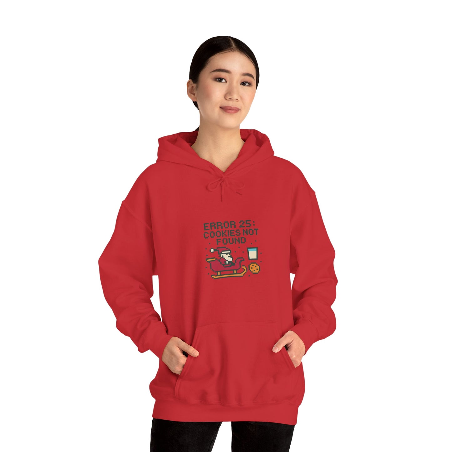 Retro Santa Error 25 Hoodie