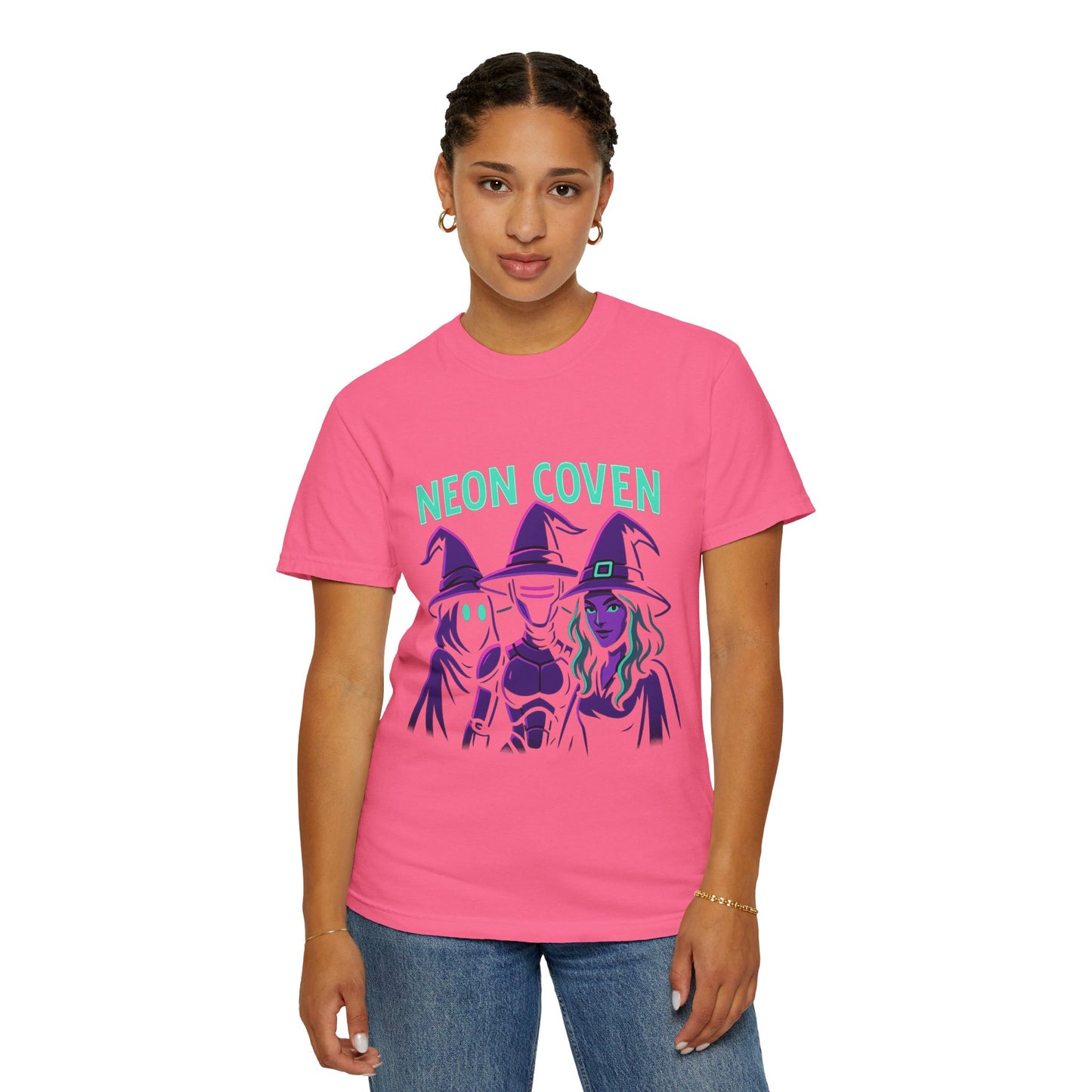 Neon Coven Witch T-Shirt v1