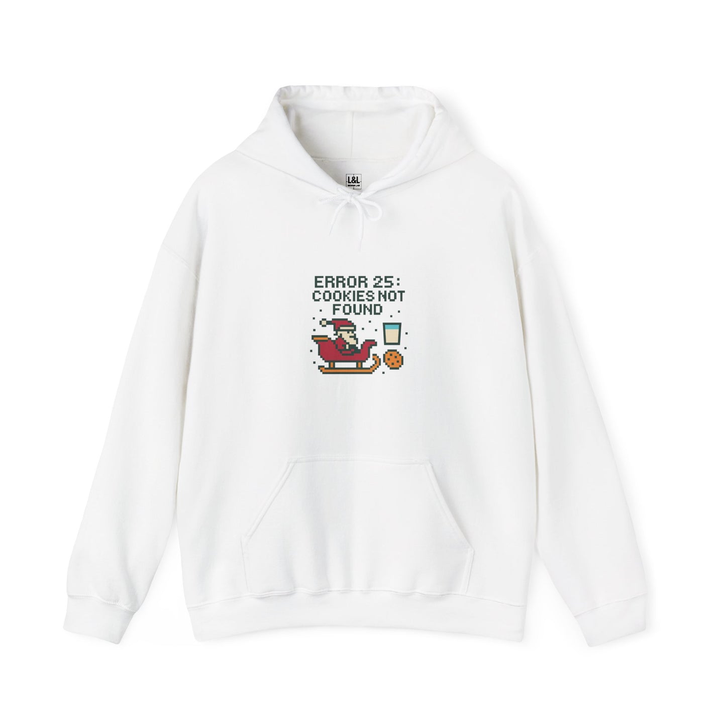 Retro Santa Error 25 Hoodie