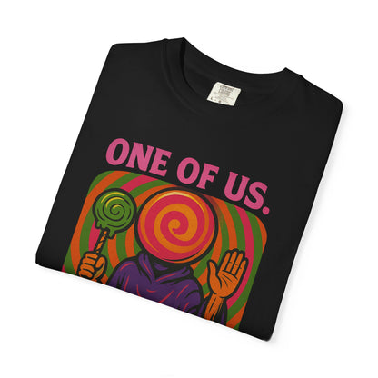ONE OF US Psychedelic Lollipop Cult T-Shirt