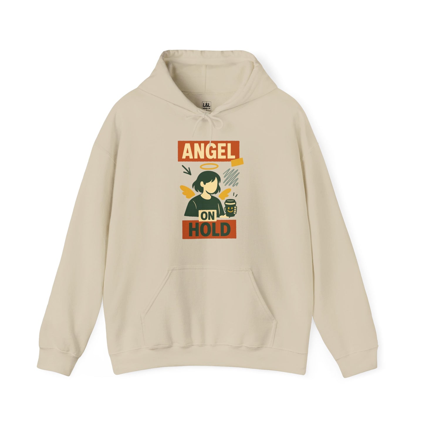 Kawaii Style Hoodie - Angel on Hold