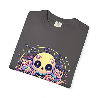 Kawaii Pastel Skull & Roses T-Shirt