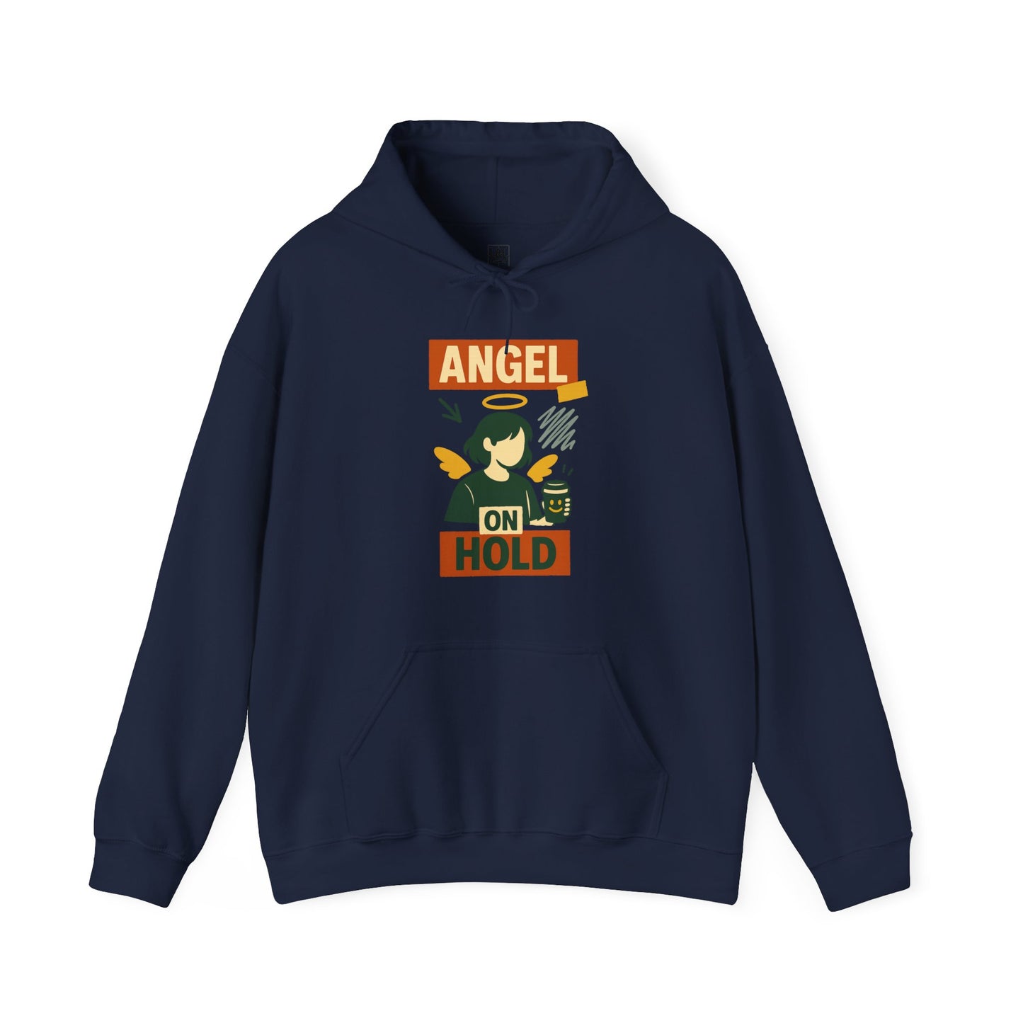 Kawaii Style Hoodie - Angel on Hold