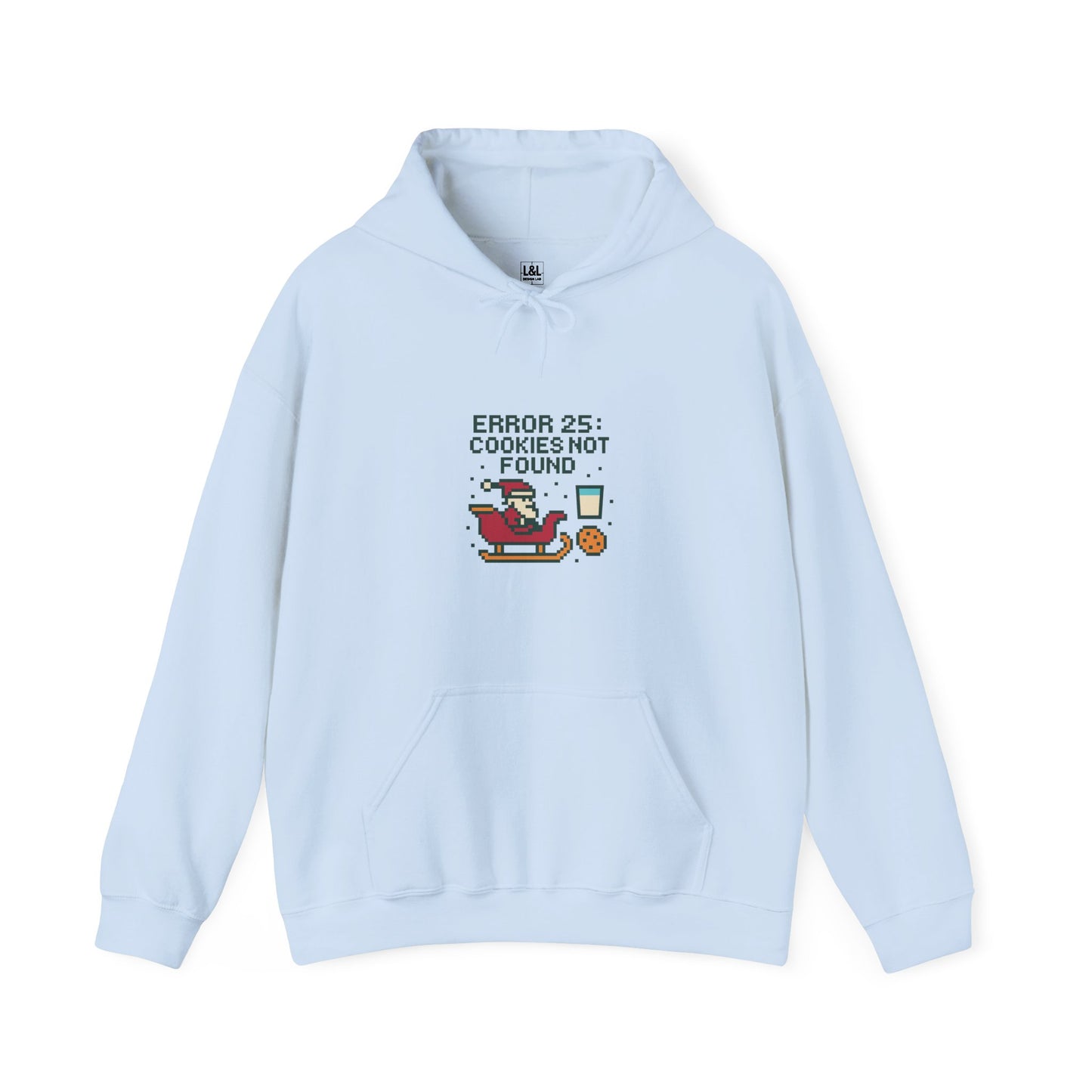 Retro Santa Error 25 Hoodie