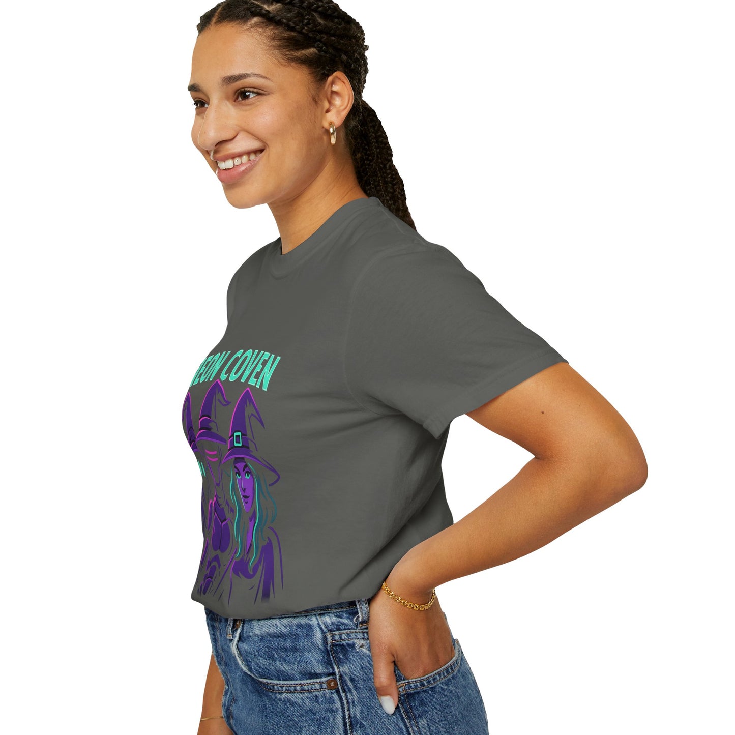 Neon Coven Witch T-Shirt v1