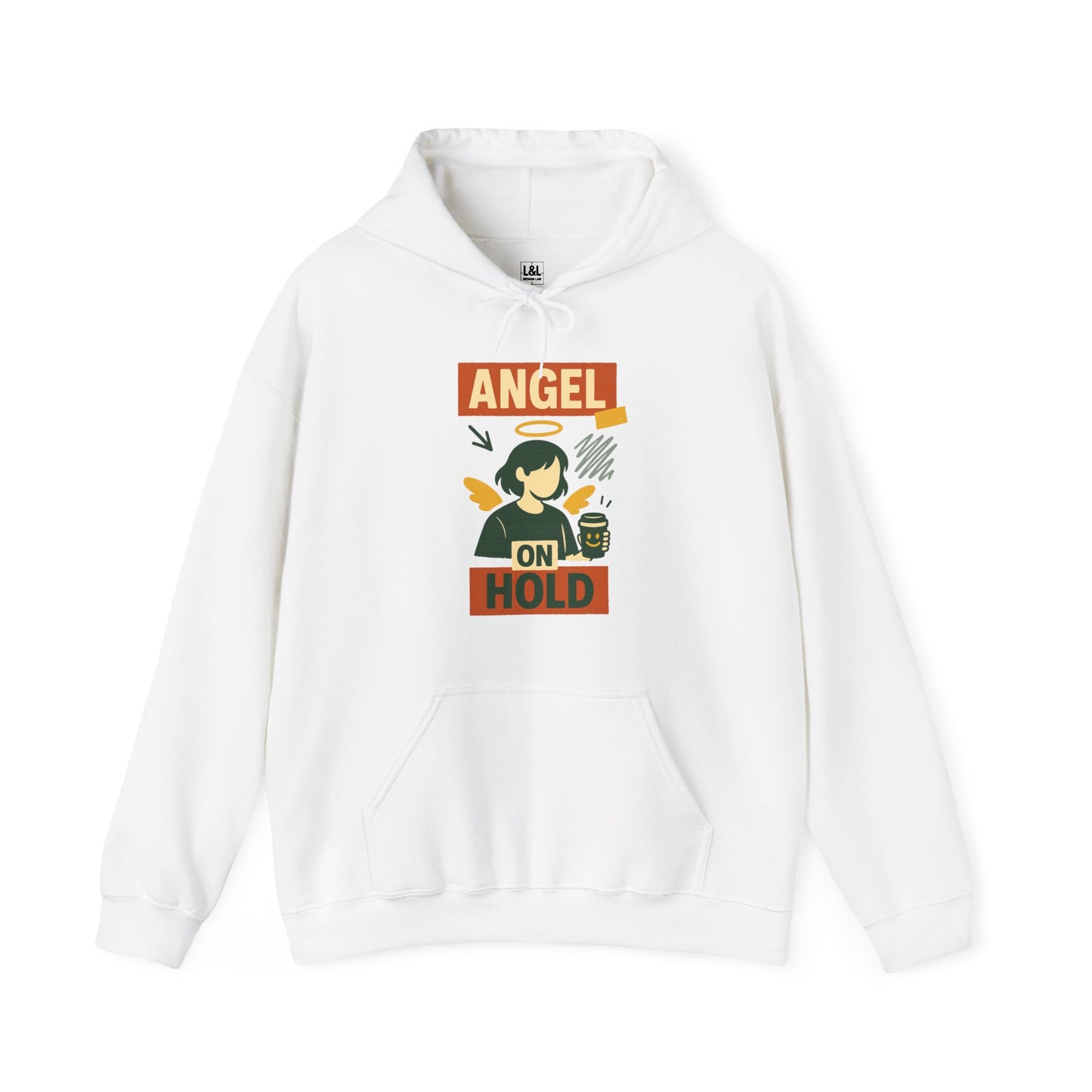Kawaii Style Hoodie - Angel on Hold