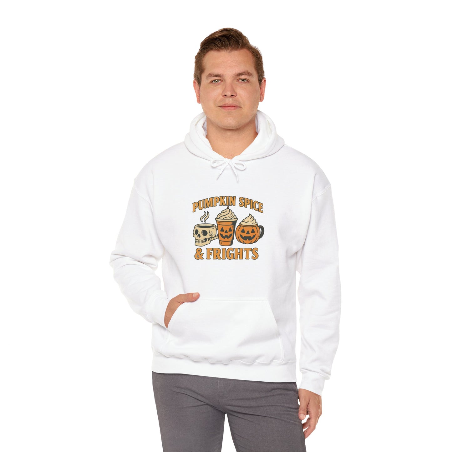 Retro Spook Pumpkin Spice & Frights Hoodie