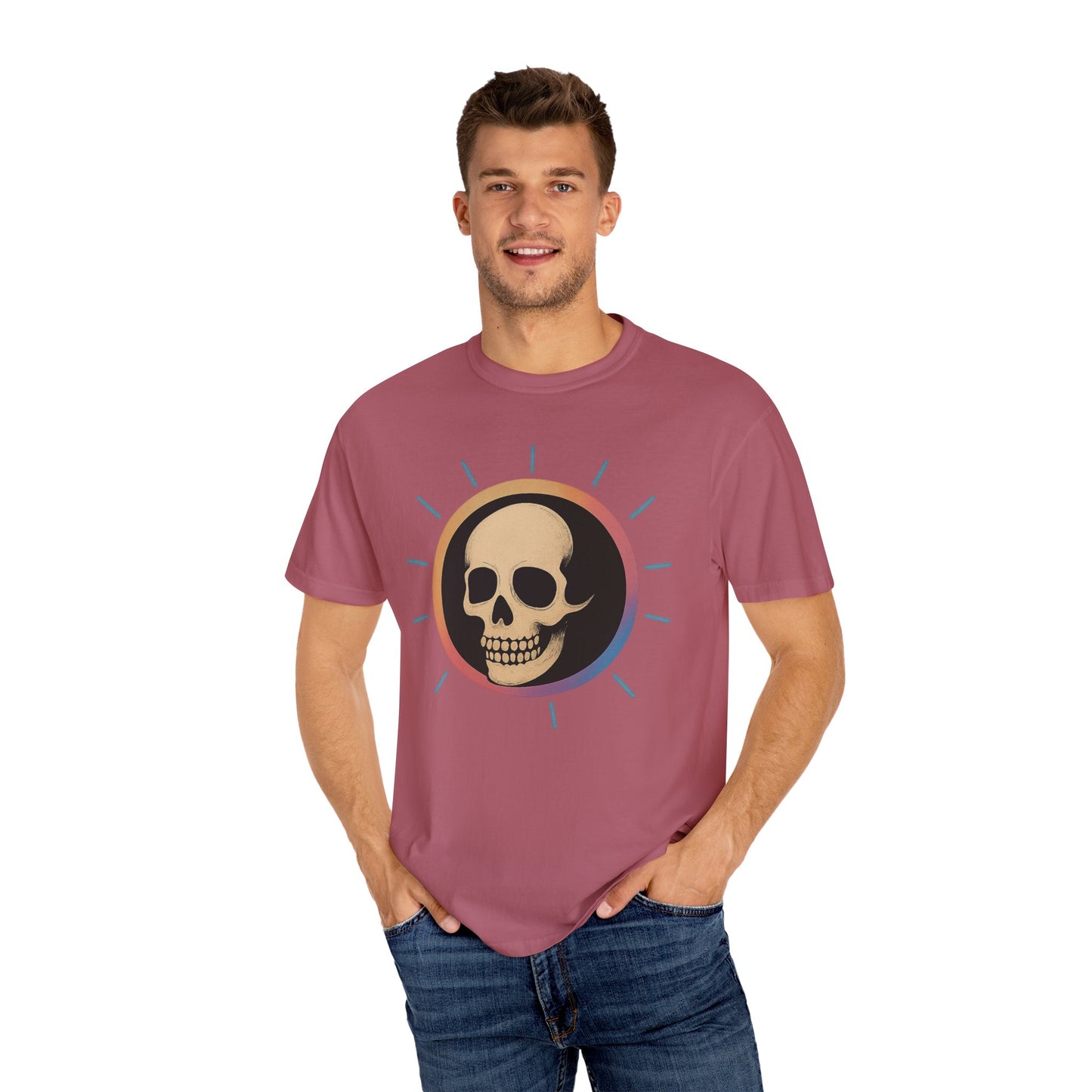 Retro Halloween Skull T-Shirt