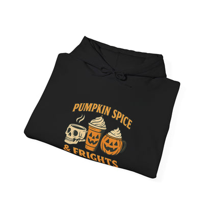 Retro Spook Pumpkin Spice & Frights Hoodie