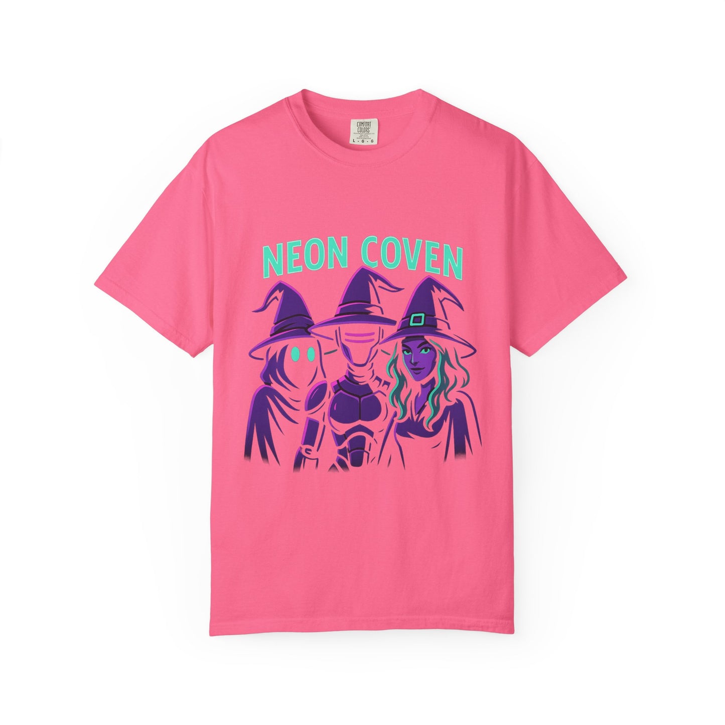 Neon Coven Witch T-Shirt v1
