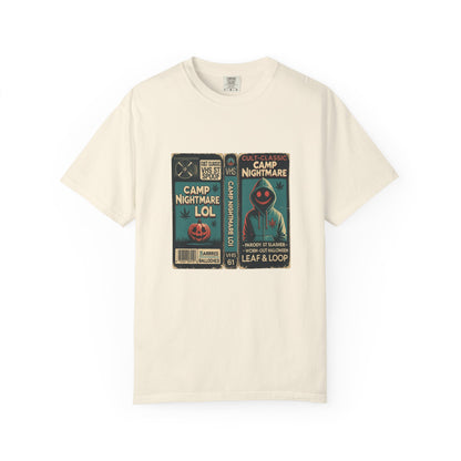 Retro 80s Cult Slasher Camp Nightmare VHS Horror T-Shirt