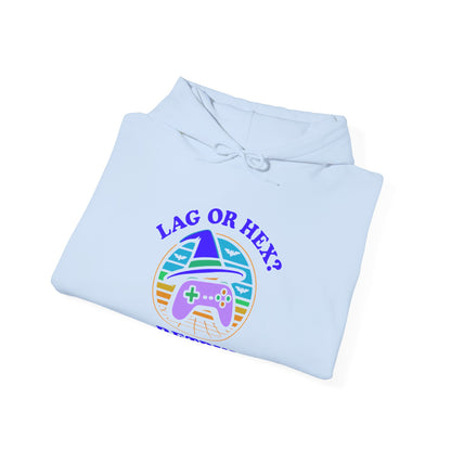 Retro Gamer Lag or Hex? Retry Hoodie
